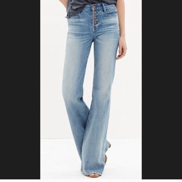 NWOT MADEWELL FLEA MARKET HIGH WAISTED JEANS - Picture 2 of 8